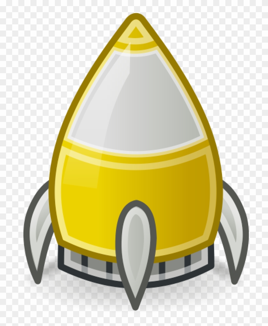 Yellow Rocket Clipart