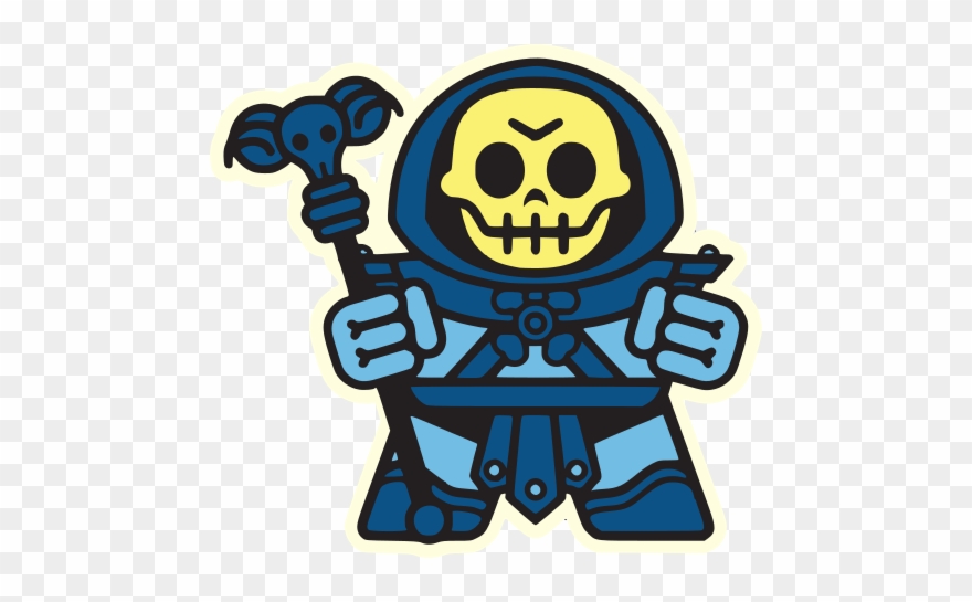 Dizinga Mitesized Skeleboy Tote Bag - White/one Size Clipart