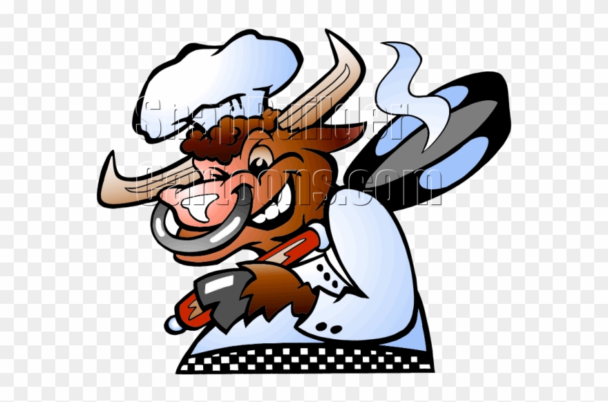 Bull Chef Clipart