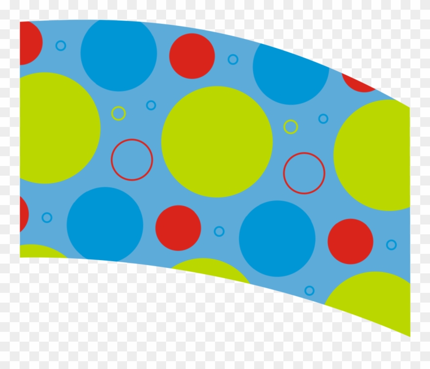 Color Guard Flag - Circle Clipart