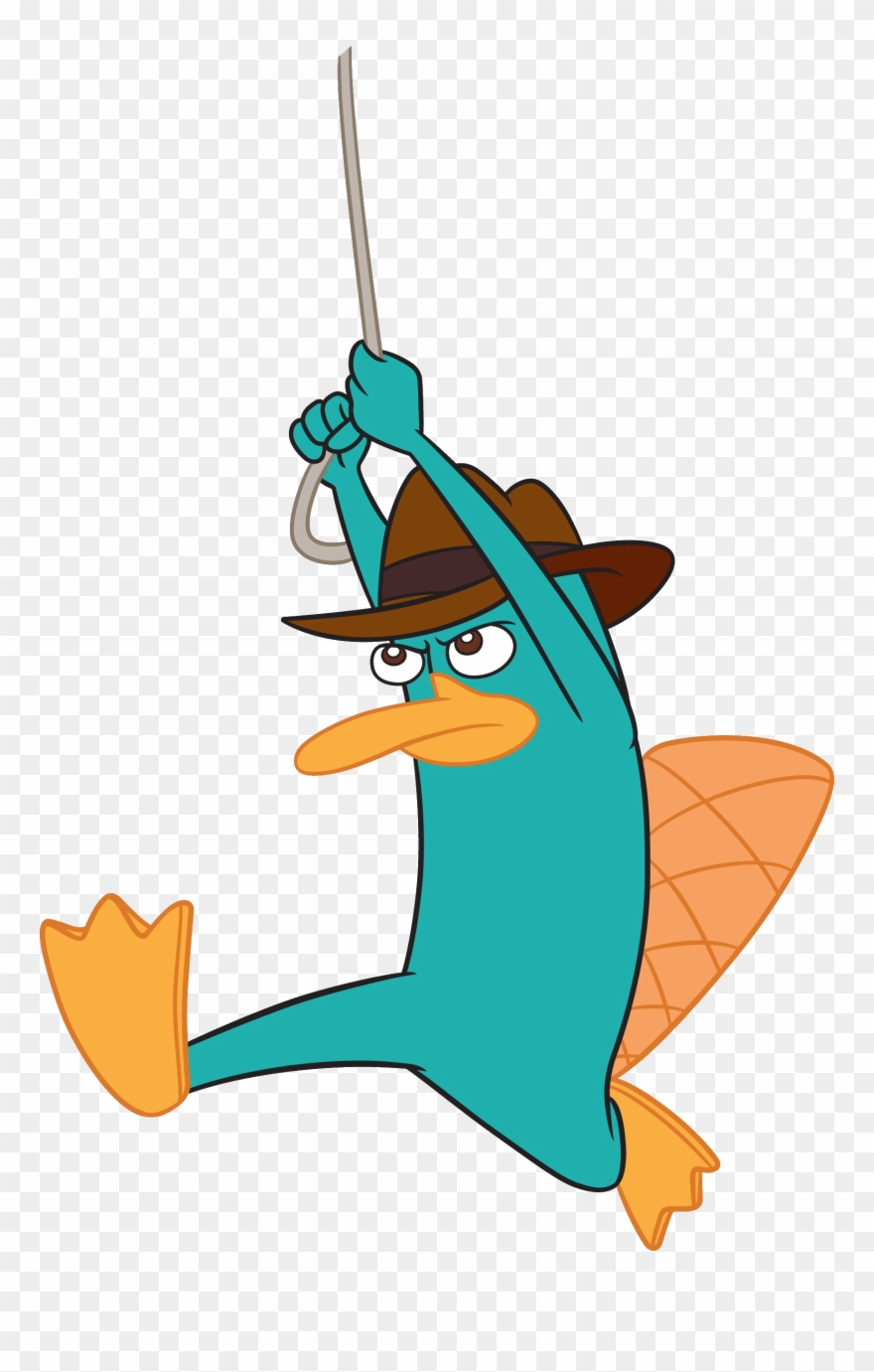 Agent P To The Rescue - Phineas And Ferb Perry Transparent Clipart