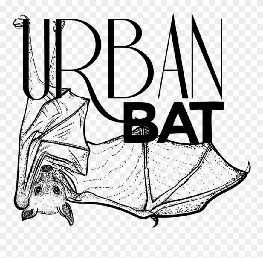 The Urban Bat Clipart