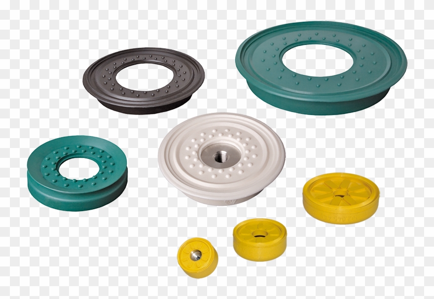 Flat Vacuum Cups With A Short Stroke Sfk - Accordion Clipart