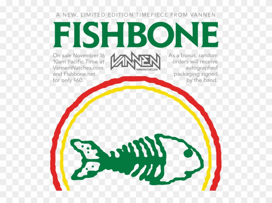 Limited Edition Fishbone X Vannen Artist Watch On Sale - Poste Tunisie Clipart