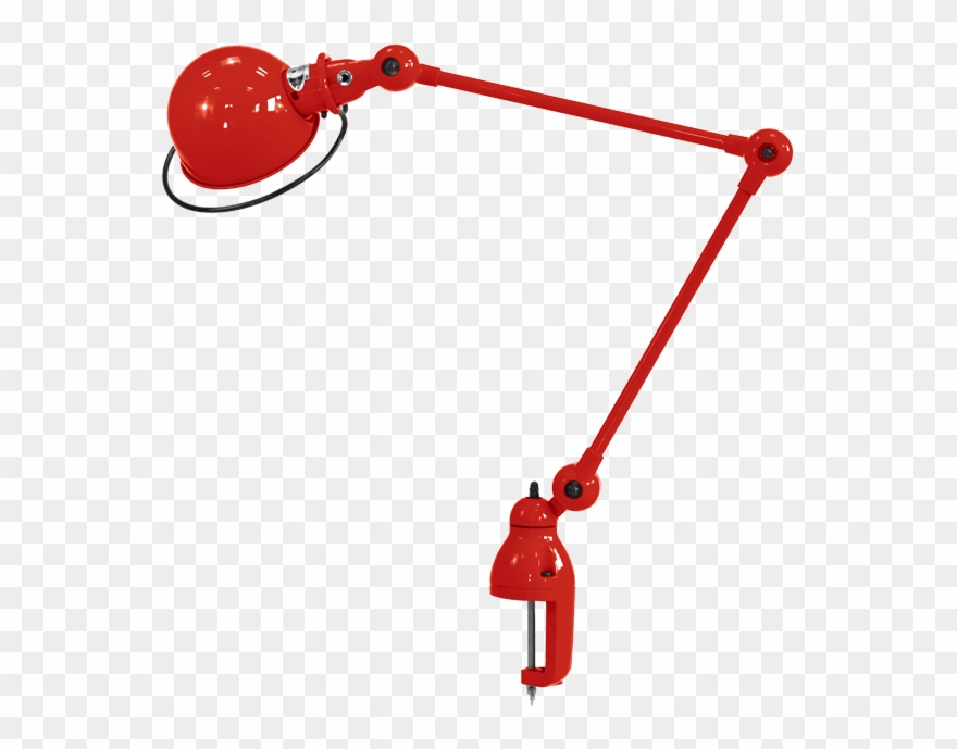 Loft Two Arm Desk Lamp With Desk Support By Jielde - Jielde Clip - Png Download