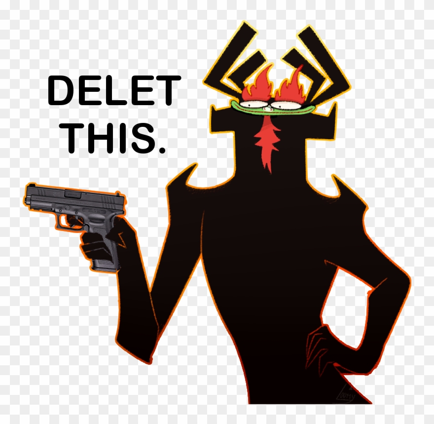 Japanese Japan Clip Art For Kids Free Clipart Images - Samurai Jack Aku With A Gun - Png Download