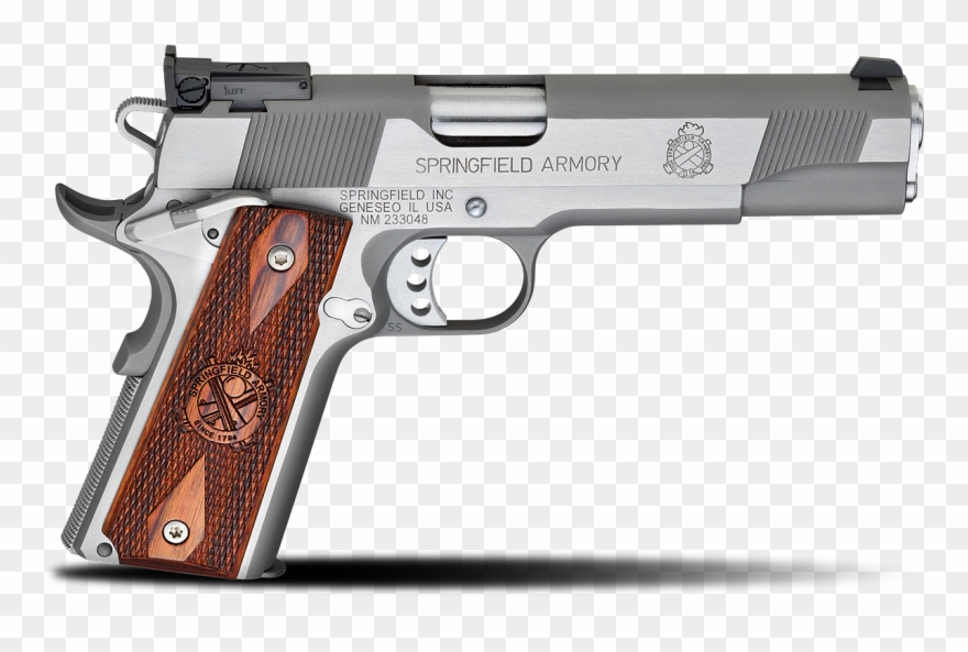 Png Free Stock Loaded Mm Handgun - Springfield Armory 1911 Loaded Target Clipart