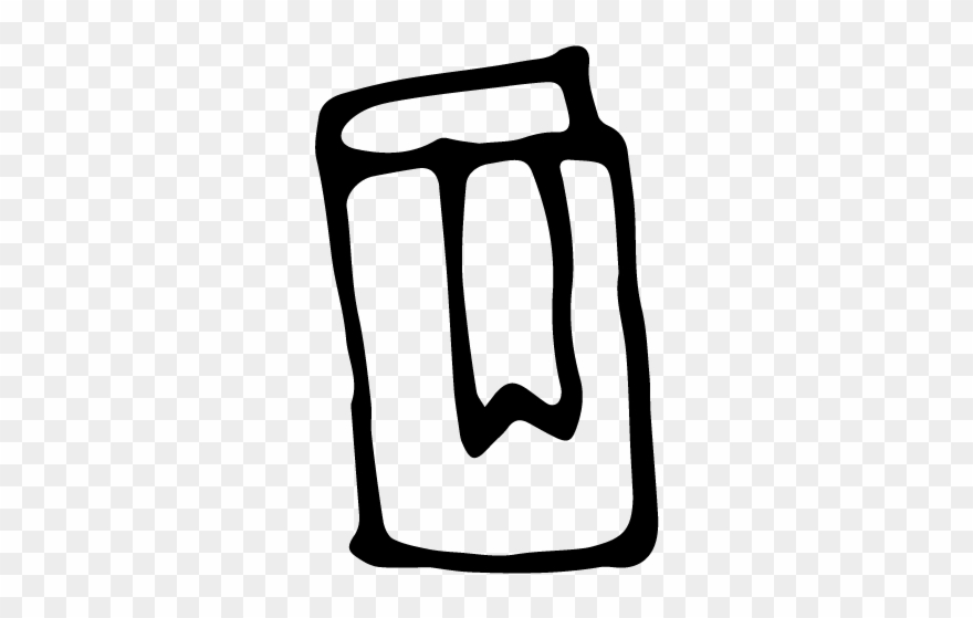 Book Icon With Bookmark - Book Clipart