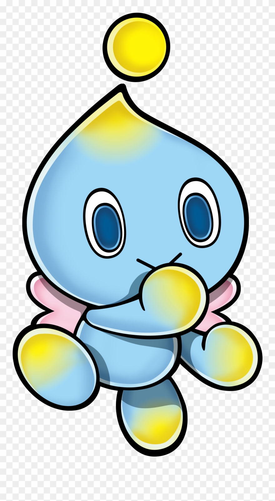 Will Not Be Featured - Chao Sonic Clipart