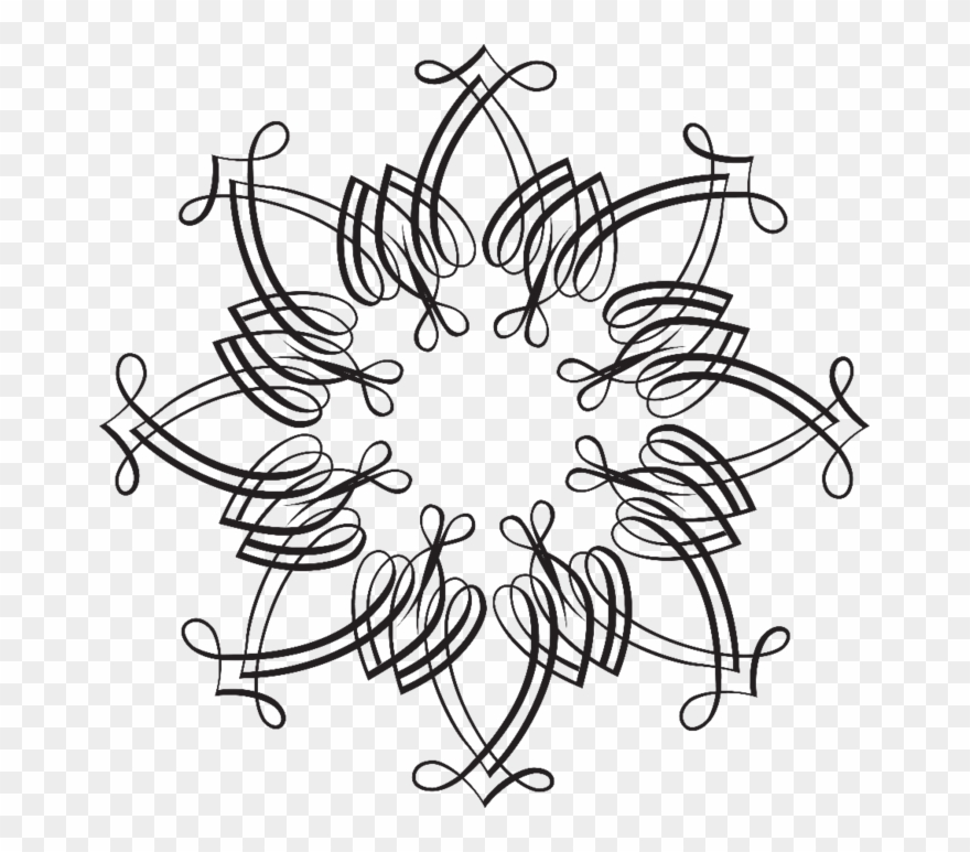 Flourish - Calligraphy Clipart