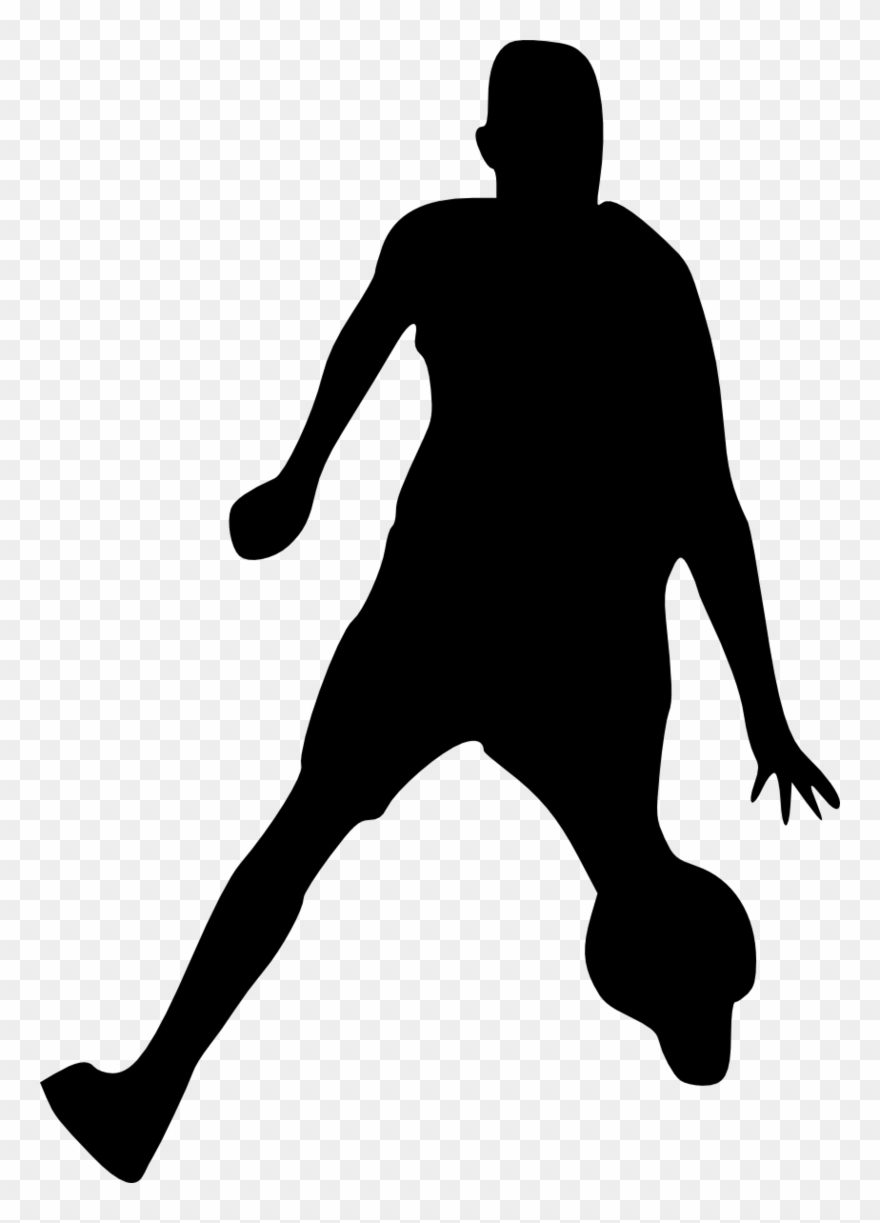 Basketball Player Silhouette - Portable Network Graphics Clipart