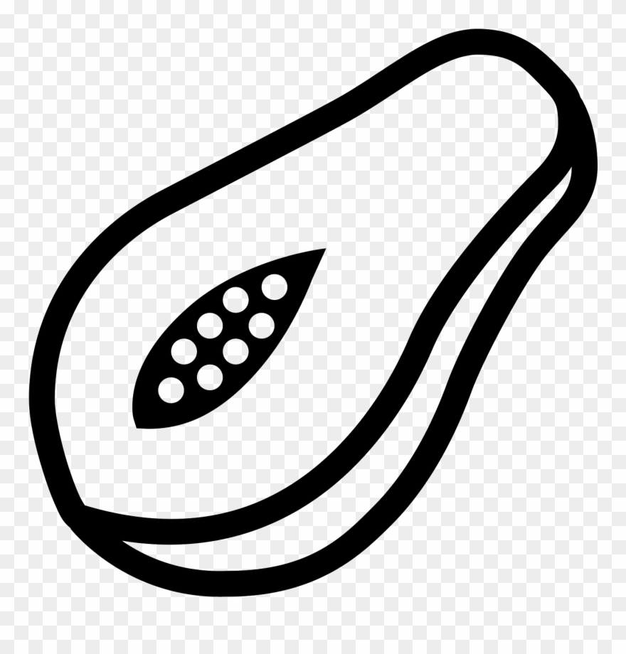 Papaya Icon Clipart