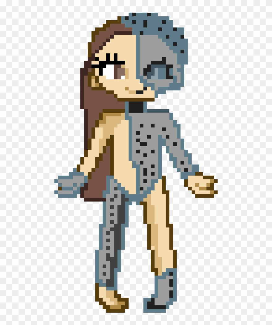 Cyborg Me By Pinkstar - Cartoon Clipart