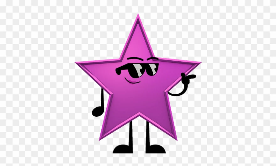 Pink Star - " - Portable Network Graphics Clipart