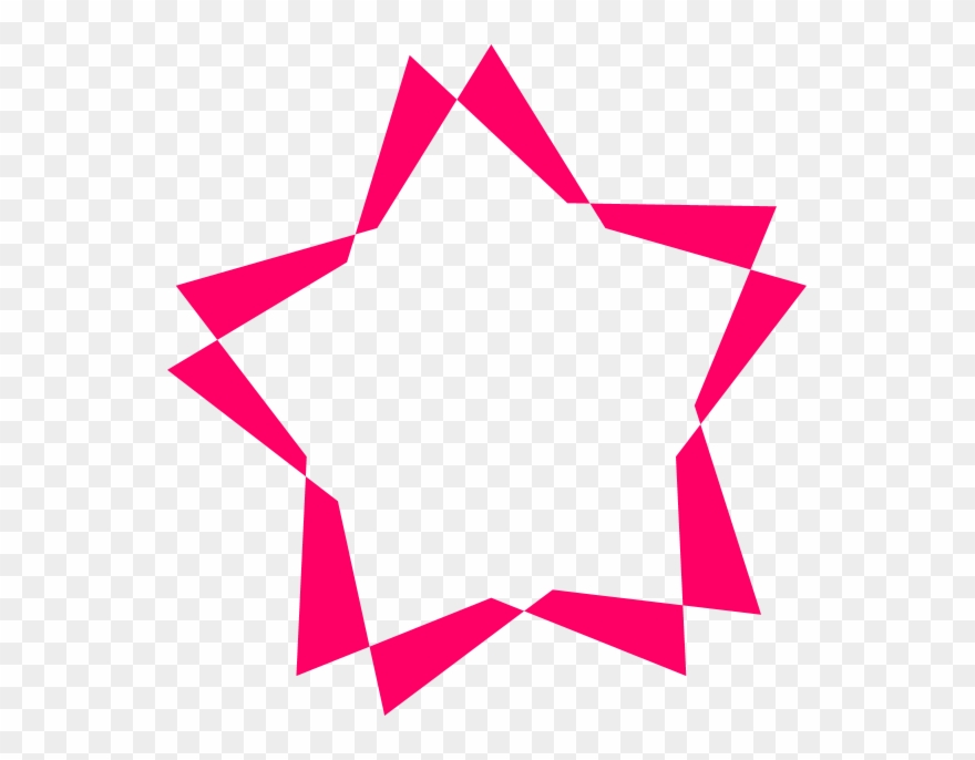 Amazingtlm Pink Star - Portable Network Graphics Clipart