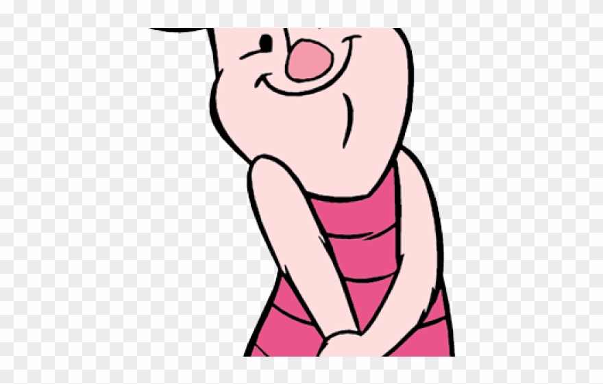 Winnie The Pooh Clipart Cute Baby Pig - Piglet Fear - Png Download