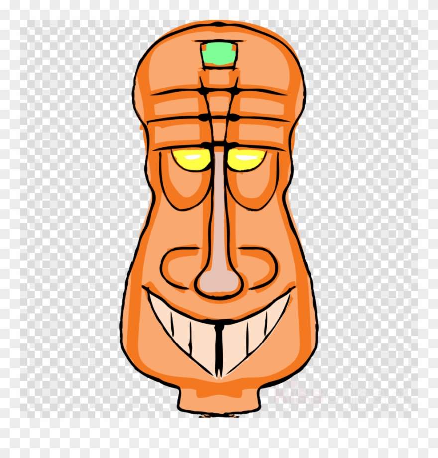 Download Tiki Transparent Clipart Tiki Culture Cuisine - Vector Graphics - Png Download