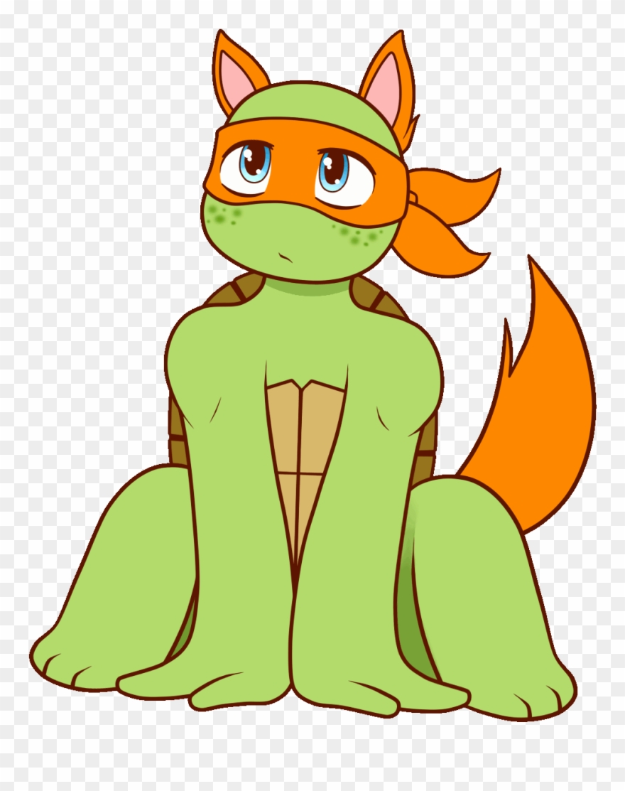 Freeuse Stock Mikey Tail Wag By Uketello On Deviantart - Tmnt Mikey Neko Clipart