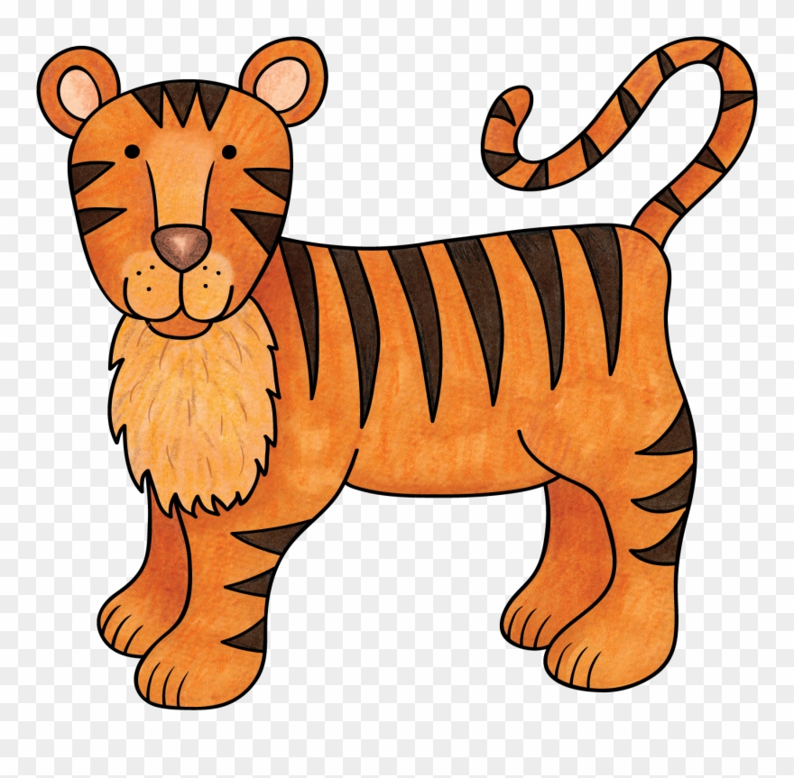 November-focus Like A Tiger - Animal Figure Clipart