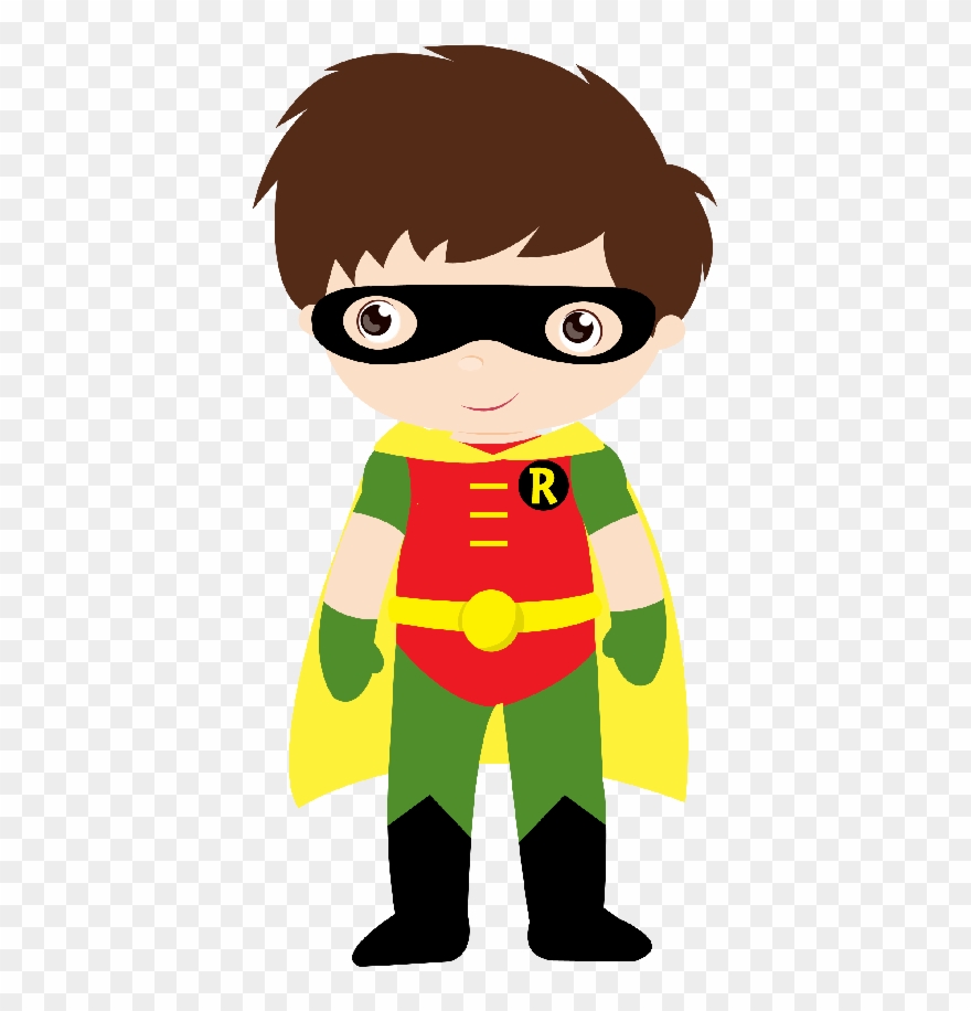 Doctors Clipart Hero - Batman E Robin Cute - Png Download