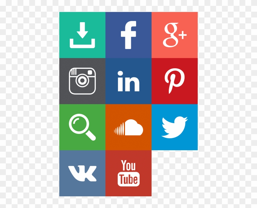 Social Media Logo Gif - Social Media Platform Logos Clipart