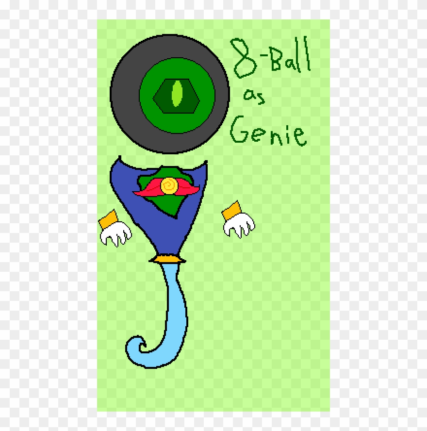 8-ball As Genie - User Clipart