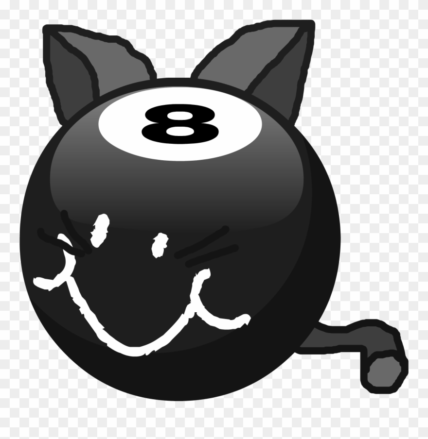 Cat 8-ball - Fog - Wiki Clipart