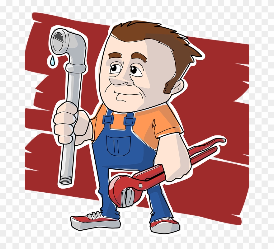 Cartoon Plumber - Plumber Clipart