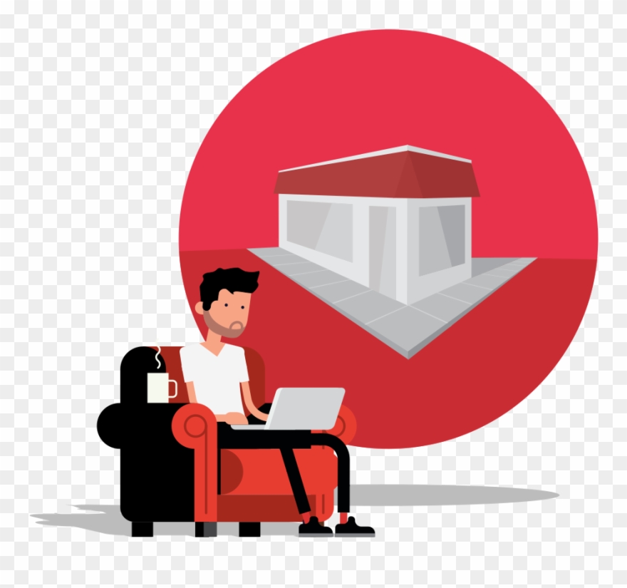 Brochure Site Icon - Sitting Clipart