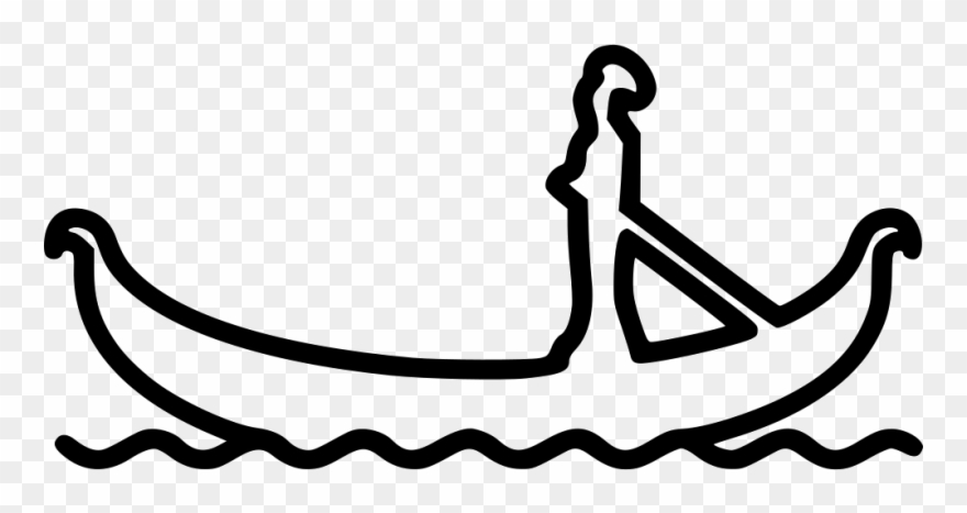 Venice Gondola Comments - Gondola Icon Clipart