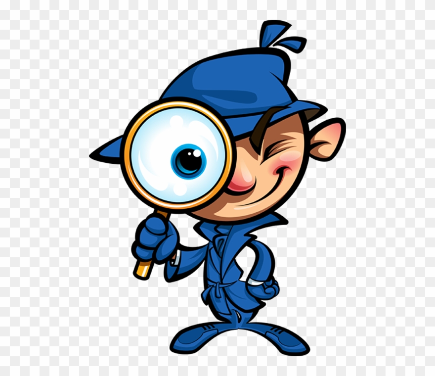 Pbl Investigation Laboratory - Detective Cartoon Png Clipart