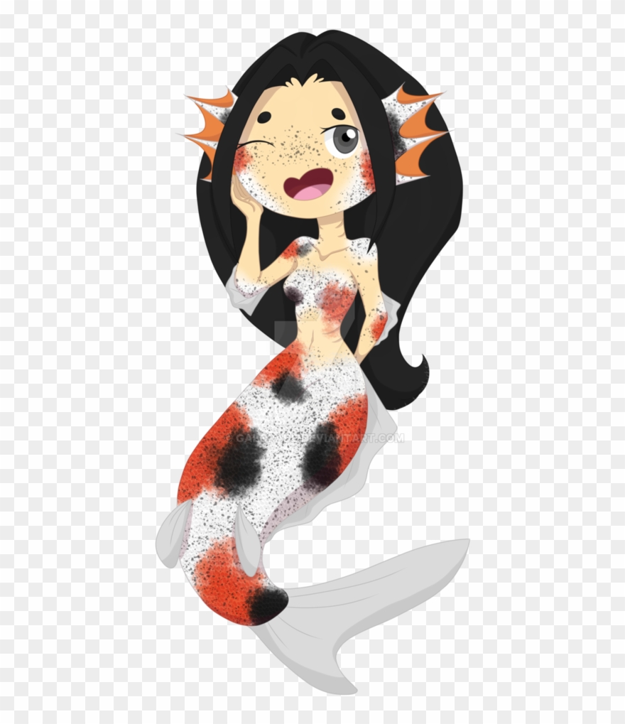 Chibi Koi Fish Clipart