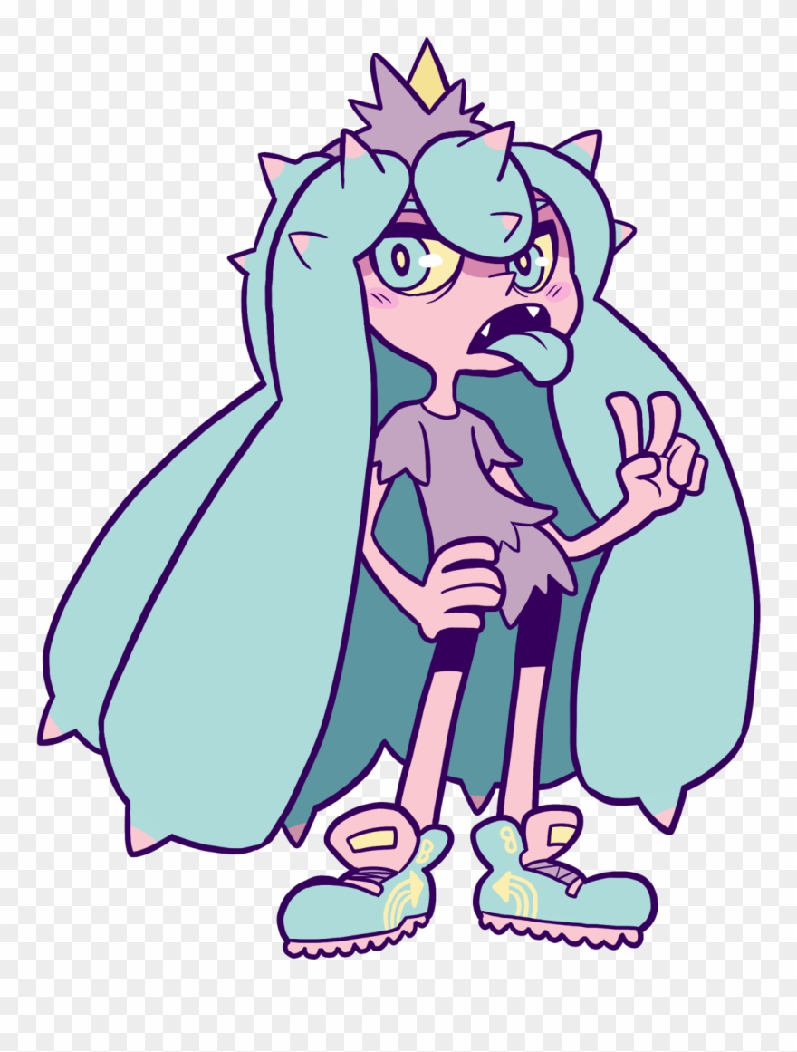 I Adore @chibi-cheebs's Splatoon Kid Version Of Mareanie - Mareanie Splatoon Clipart