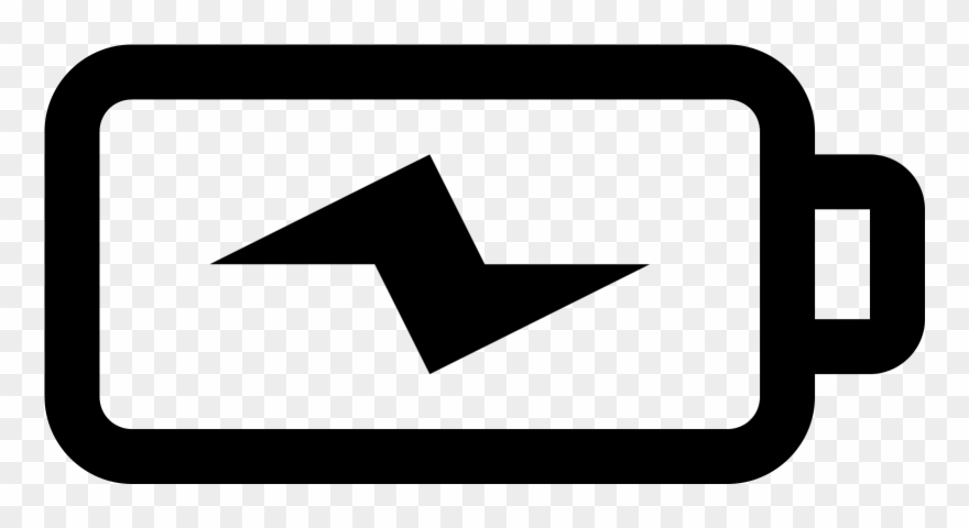 Battery Charging Icon - Charging Battery Icon Clipart