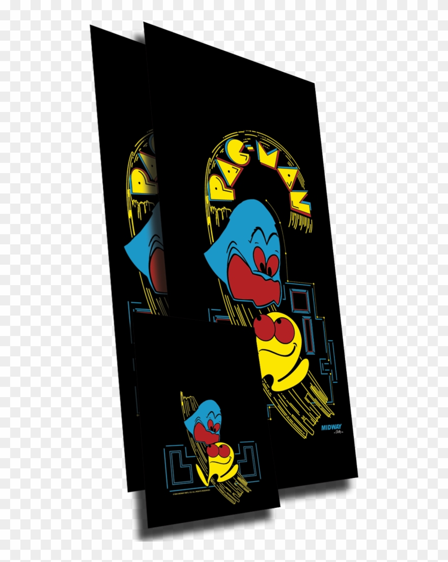 Pacman Side Art - Illustration Clipart