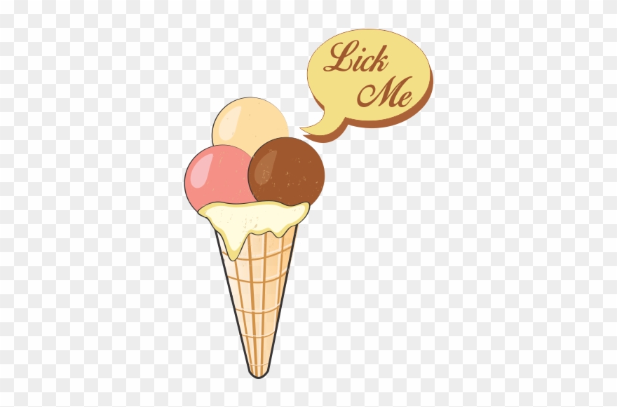 Lick Me - Plastic Sign: Naxart's Make Your Own Luck 1, 46x30in. Clipart