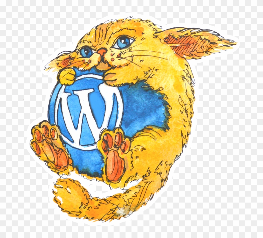 Wapuu Illustrated - Cartoon Clipart