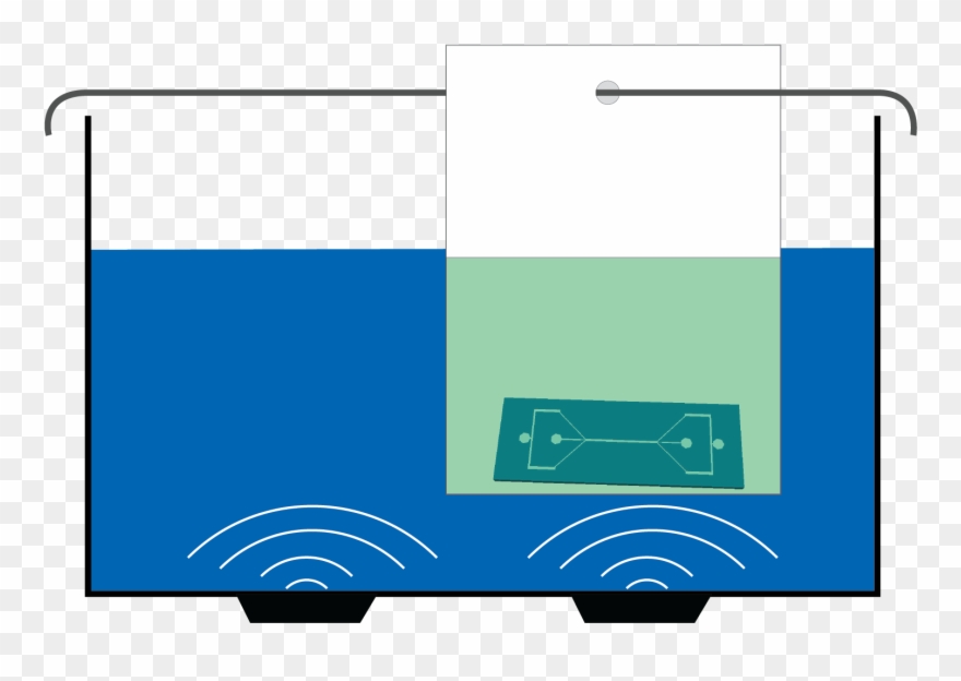 Sketch Of The Use Of A Bag For Indirect Cleaning Of - Bubble Remove Microfluidics Clipart