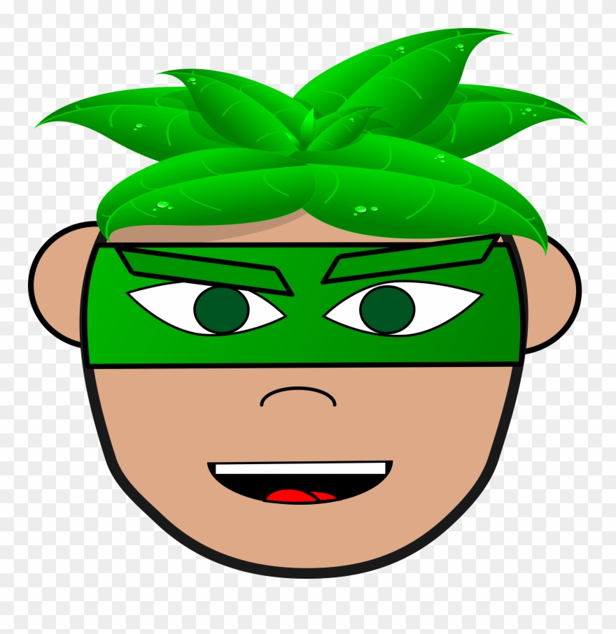 Superhero Head Clipart - Png Download