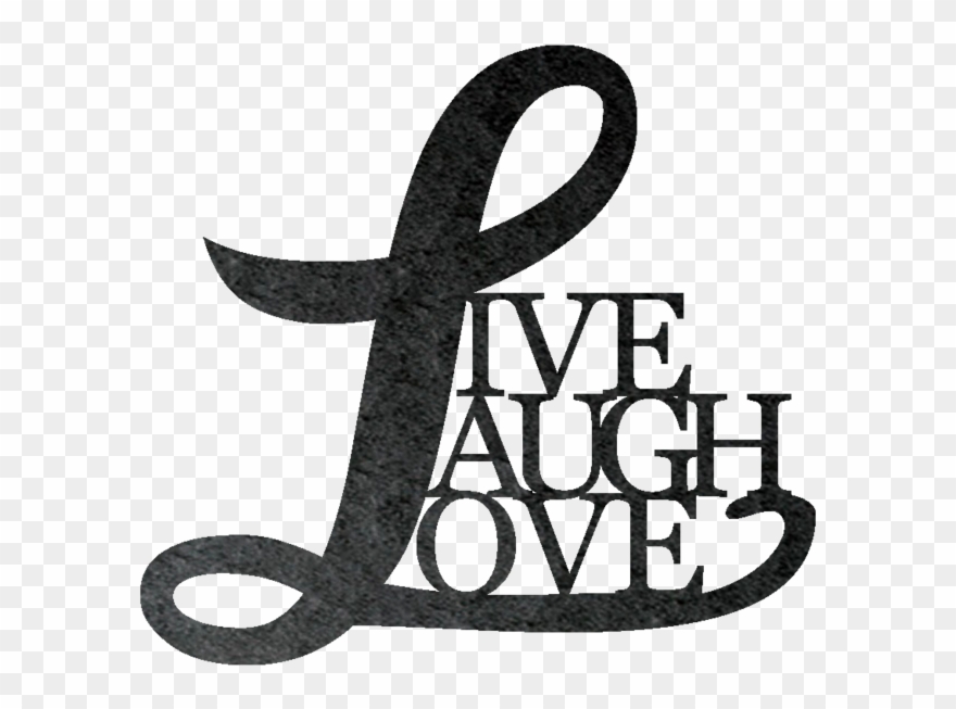 Live Laugh Love Metal Wall Sign - Love Clipart
