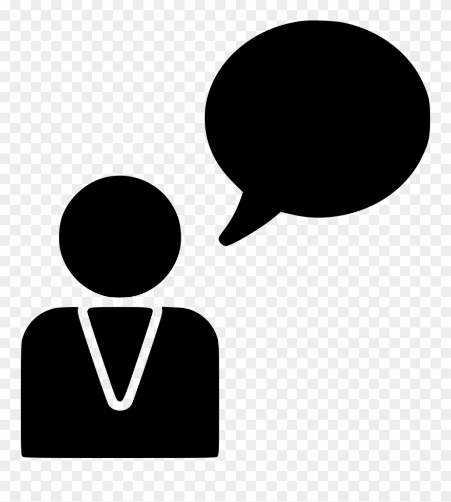 Male Person User Chat Message Bubble Thinking Idea - Portable Network Graphics Clipart