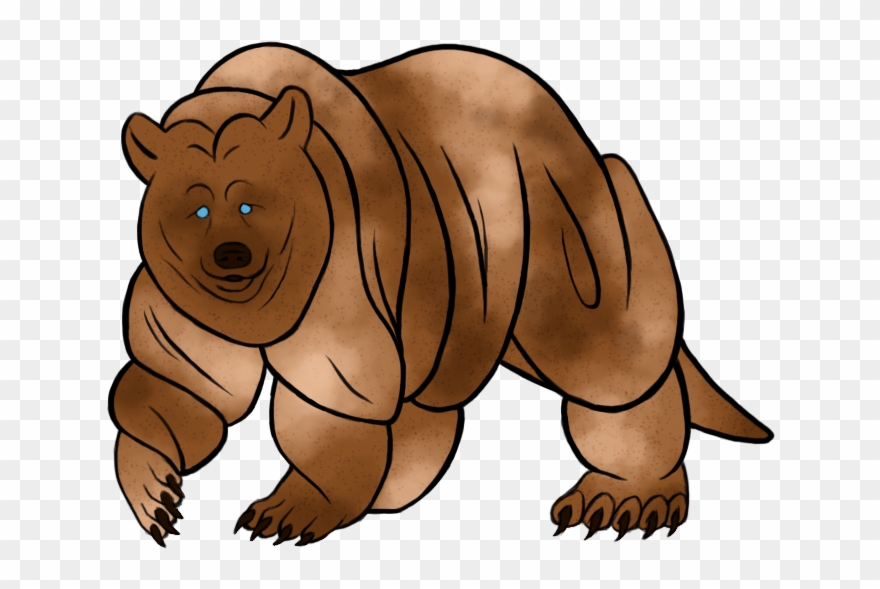 Bald Bear - Bear Clipart