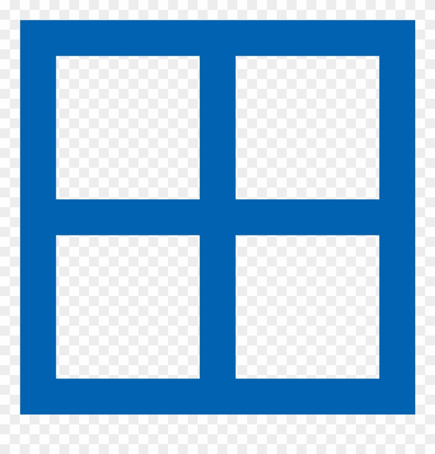 Windows Phone App Store Icon Download - Window Square Png Clipart