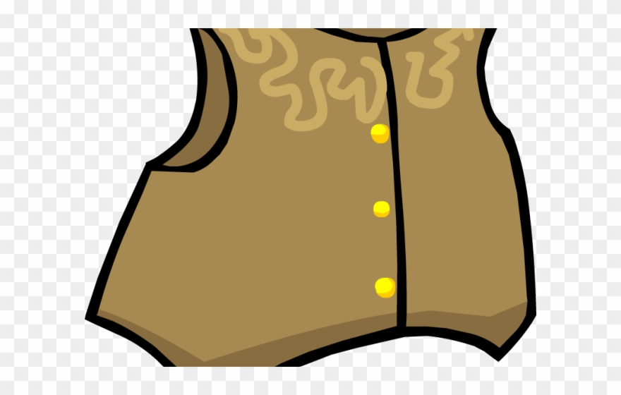 Cowboy Clipart Jacket - Cowboy Vest - Png Download