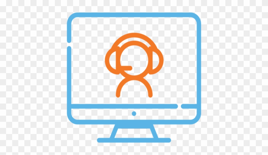 Support Blue And Orange V4 - Blue Clipart