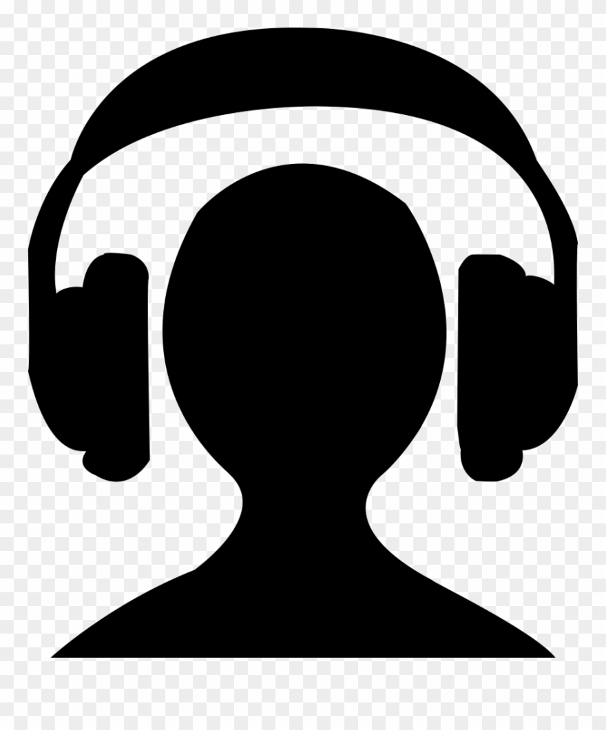 Earphone Without Ring Comments - Icon Clipart