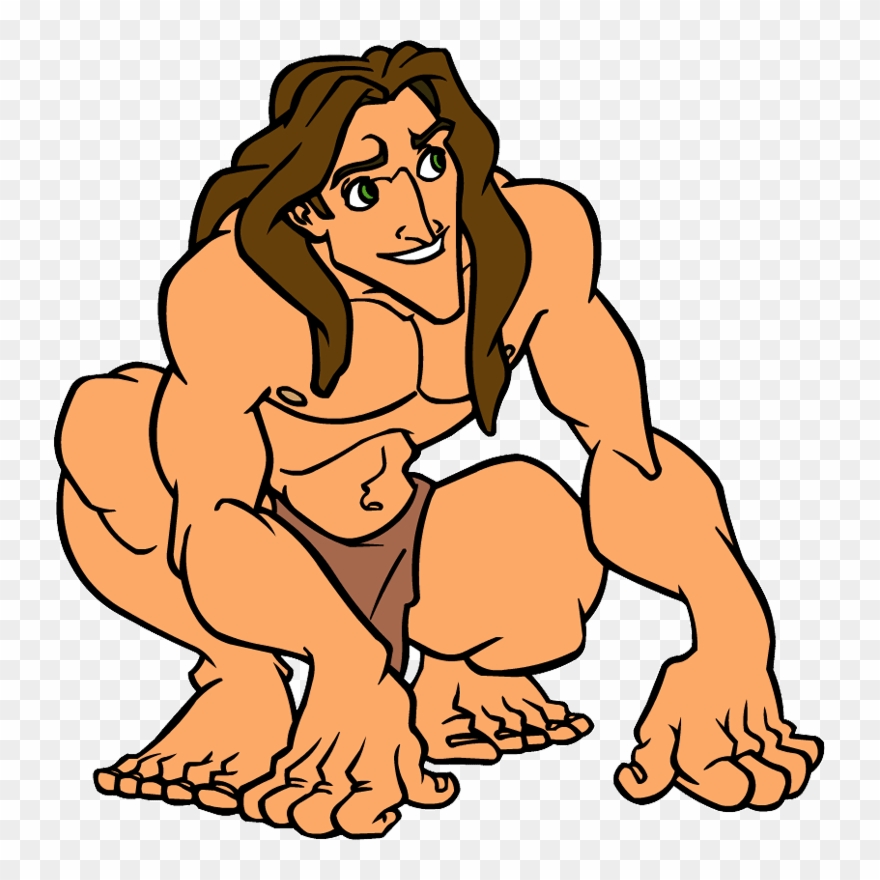 Baboon Clipart Tarzan - Tarzan Disney Clipart - Png Download