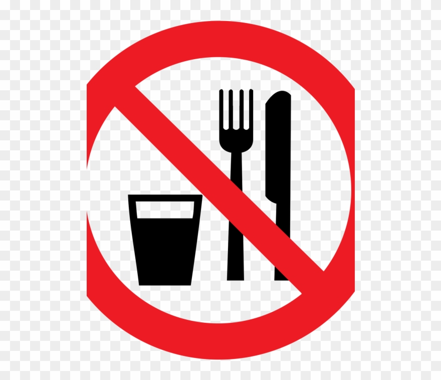 Eating Or Drinking Sign Clipart