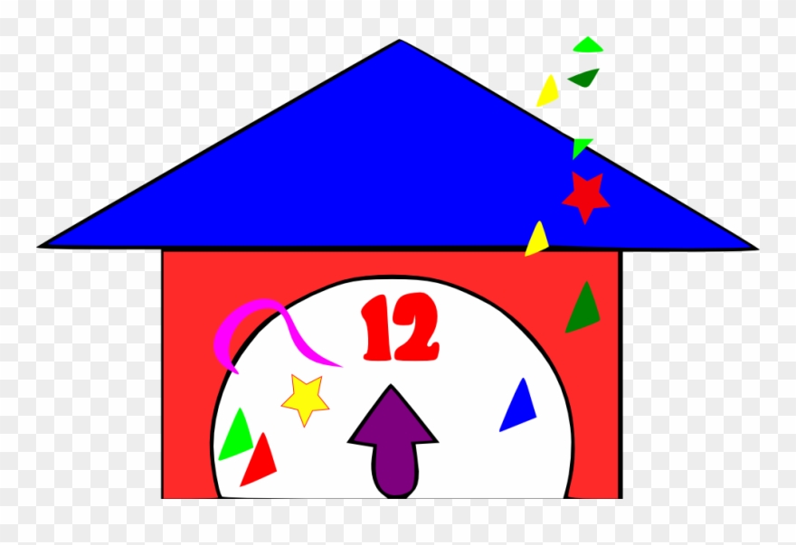 Clocks Clipart Triangle - Png Download