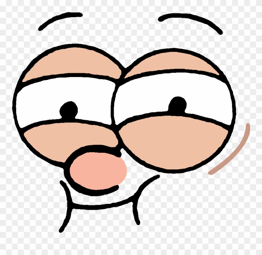 Dipper Face Know Your Meme Png Transparent Backround - Cartoon Face Transparent Background Clipart